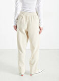 American Vintage Yüksek Bel Standart Ekru Kadın Pantolon PADO137H25ECRVIN