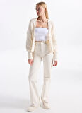American Vintage Ekru Kadın Hırka EAST19AH25NACRCH