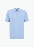 Fabrika Düz Mavi Erkek Polo T-Shirt NOBRO CEPLI NB