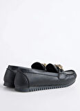 F By Fabrika Siyah Kadın Loafer INEL