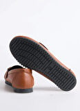 F By Fabrika Kahve Kadın Loafer AYRA