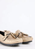F By Fabrika Bronz Kadın Loafer EMAI