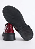 F By Fabrika Bordo Kadın Loafer LANID