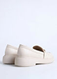 F By Fabrika Bej Kadın Loafer VETAL