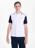 Jeep Lacivert - Beyaz Erkek Relaxed Blok Polo T-Shirt J6SM-TST7402