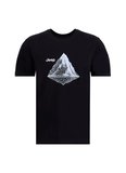 Jeep Bisiklet Yaka Baskılı Siyah Erkek T-Shirt J6SM-TST7318