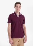 Discovery Expedition D6SM-TST3720 Bordo Erkek Polo T-Shirt