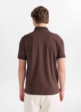 Discovery Expedition D6SM-TST3800 Kahve Erkek Polo T-Shirt
