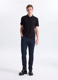 Mustang Lacivert Erkek Slim Fit Yıkamalı Denim Pantolon VEGAS SLIM-1872