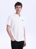 Mustang Düz Beyaz Erkek Polo T-Shirt M6SM-TST1579