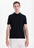 Limon Siyah Erkek Polo T-Shirt L6SM-TST9524