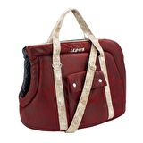 Kedi ve Köpek Taşıma Çantası Açık (Sling Bag) Bordo