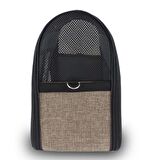 LEPUS ROOMY BAG KAHVERENGİ KEDİ KÖPEK TAŞIMA ÇANTASI