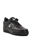 Benetton BN-31086 Unisex Sneaker Ayakkabı Siyah 36-40 