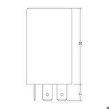 Sanel Röle 12 Volt İç Aydınlatma SLG485