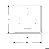 Sanel Sis Lamba Rölesi 24V SSS924