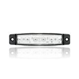 Sanel 12V Üniversal Parmak 6 Led Basamak Beyaz SBB12W6