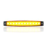 Sanel 24V Üniversal Parmak 12 Led Basamak Sarı SBC24Y12
