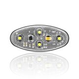 Sanel 12V Universal Elips 6 Led Dış Mekan Uyumlu Beyaz SBE12W6