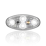 Sanel 12V Universal Elips 6 Led Dış Mekan Uyumlu Beyaz SBE12W6