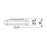 Sanel Side Marker 4 Led Beyaz 10-30V On SML02W