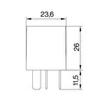 Sanel Silecek Rölesi 24 Volt SSG995