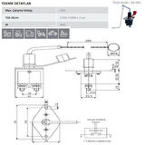 Aksa Tır Devre Kesici Akü Şalter 12-24V Isıya Dayanıklı - 06-001