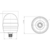 Massey Ferguson Döner Lamba 12V Sarı - 05