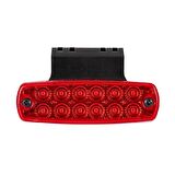 Pro Side Marker Lamba Braketli 12 Led'Li 115Mm 12V-24V Kırmızı - FR0177-R