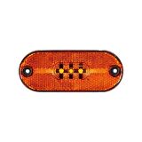 Oval Lamba 3 Led'Li 106Mm 12V-24V Sarı - FR0180-Y