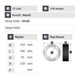 NURSAN 178212 Bosch Tipi Transit V184