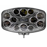 Tır Sis Lambası Dikdörtgen 10/30V 60W 3 Fonksiyonlu Led 