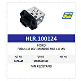 Fan Rezistansı Ford Focus 1.8 16V - Mondeo Mk3 1.8