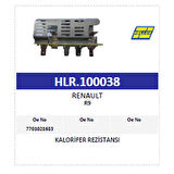 Kalorifer Rezistansı Renault R9 (7701028683 )
