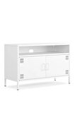 Pera Tv Ünitesi, Tv Dolabı,2 Kapaklı, Açık Raflı 100,50 x 40 x 64,50 cm