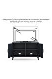 Pera Tv Ünitesi, Tv Dolabı,2 Kapaklı Dolap 100,50 x 40 x 64,50 cm