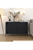 Pera Tv Ünitesi, Tv Dolabı,2 Kapaklı Dolap 100,50 x 40 x 64,50 cm