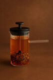 Denaro Home Borosilikat Optikli French Press ve Cezve 2'si 1 Arada 450ML