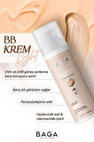 Baga 50+spf BB Krem Light Leke Oluşumunu Önlemeye Yardımcı Olur, Aydınlık Ve Canlılık Sağlar