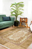  Derbent Gold Patchwork Dijital Baskı Halı