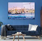 İstanbul Manzarası Cam Tablo