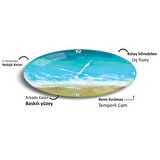 Deniz Cam Saat - 40 cm