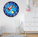 Çocuk Odası Cam Saat - 60 cm