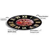 Hababam Sınıfı Cam Saat - 40 cm