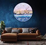 İstanbul Cam Saat - 40 cm