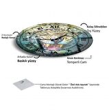  Leopar Cam Saat - 60 cm