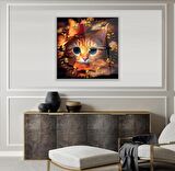 Kedi Cam Saat - 40 cm