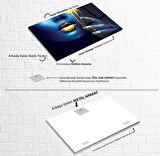 Gold Dudak Cam Tablo