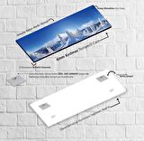 Karlı Dağlar Cam Tablo