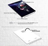 Uzay Boşluğu Cam Tablo